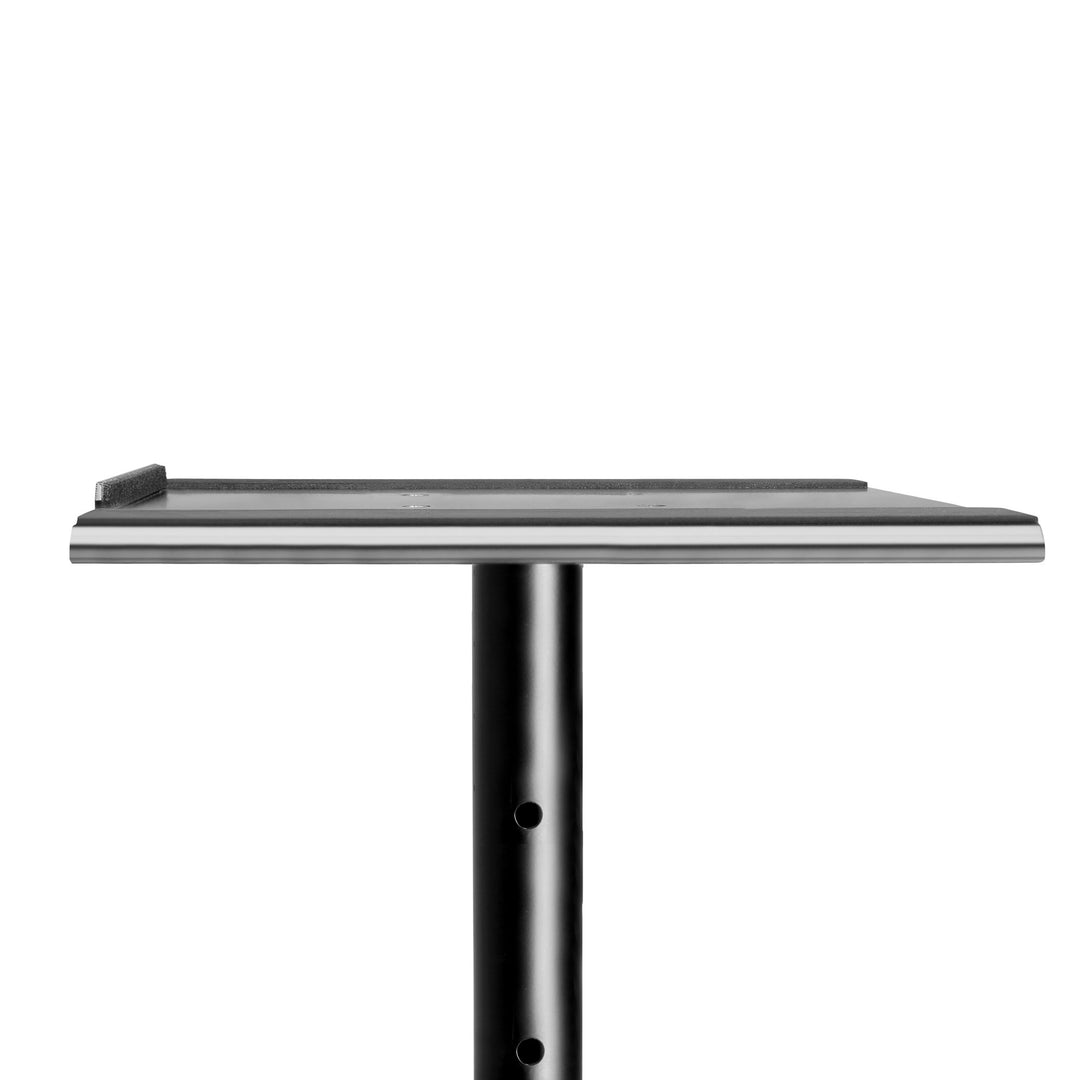 Gravity SP 3202 CS B - Support d’enceinte pour moniteur de studio avec base carrée en acier