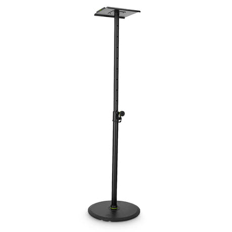 Gravity SP 3202 LR B - Pied pour enceinte de monitoring de studio avec grande base ronde