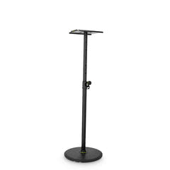 Gravity SP 3202 LR B - Pied pour enceinte de monitoring de studio avec grande base ronde