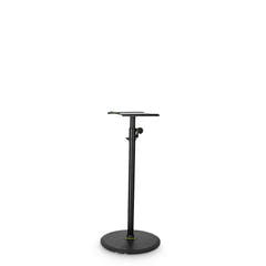 Gravity SP 3202 LR B - Pied pour enceinte de monitoring de studio avec grande base ronde