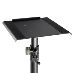 Gravity SP 3202 LR B - Pied pour enceinte de monitoring de studio avec grande base ronde