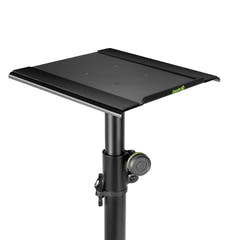 Gravity SP 3202 LR B - Pied pour enceinte de monitoring de studio avec grande base ronde