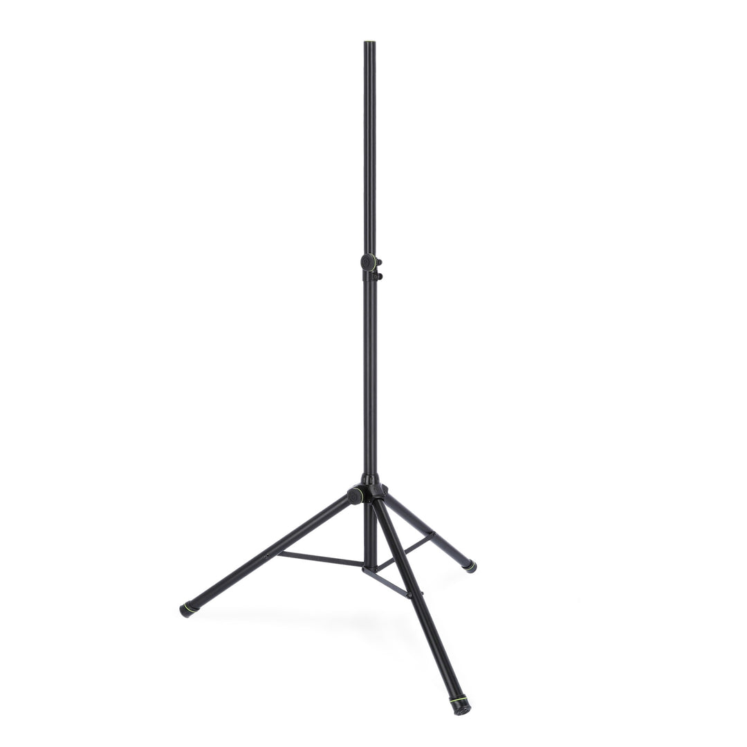 Gravity SP 5211 GS B - Pied d’enceinte avec ressort à gaz 35 mm, aluminium, noir