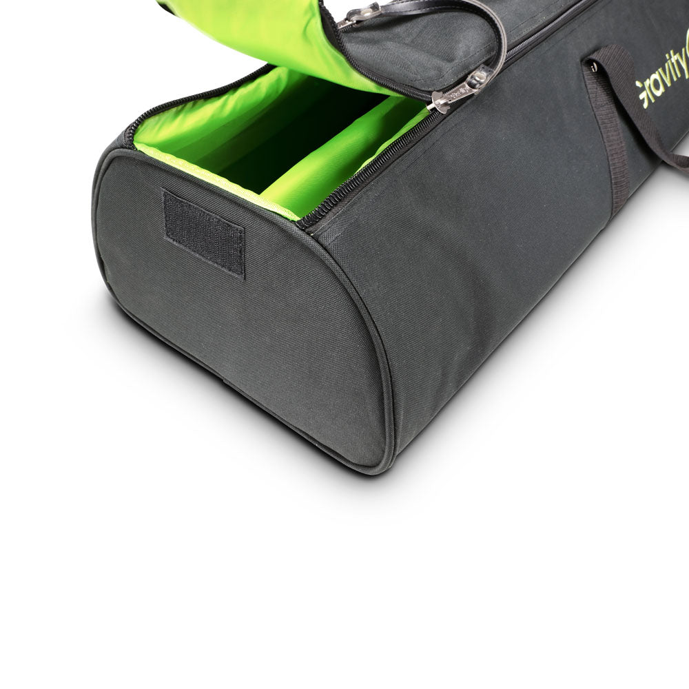 Gravity SS 5212 B SET 1 - Set de supports d’enceintes avec 2 supports d’enceintes en acier, avec sac de transport