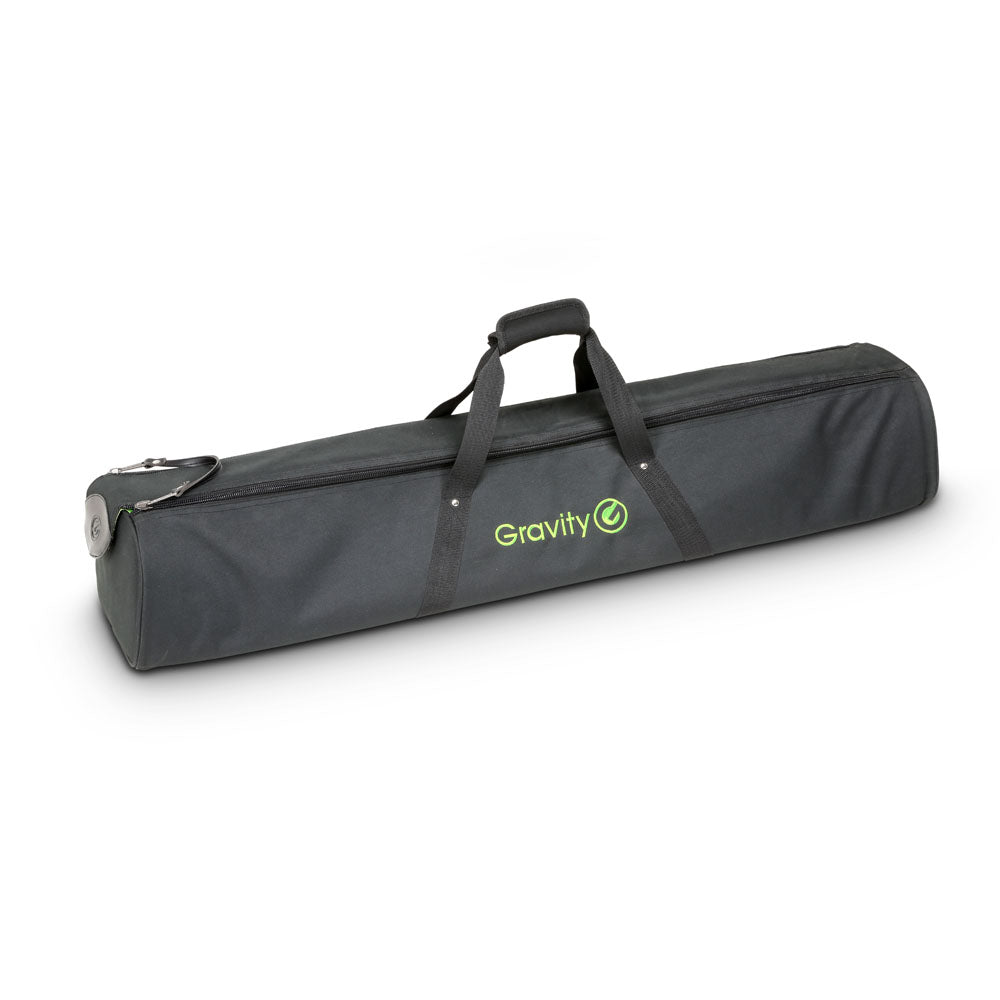 Gravity SS 5212 B SET 1 - Set de supports d’enceintes avec 2 supports d’enceintes en acier, avec sac de transport