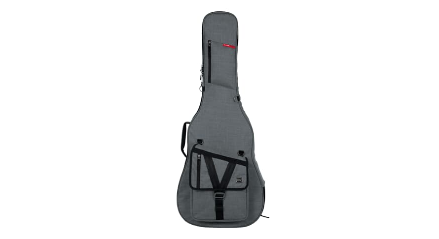Gator GT-ACOUSTIC-GRY gig bag pour guitare western, gris
