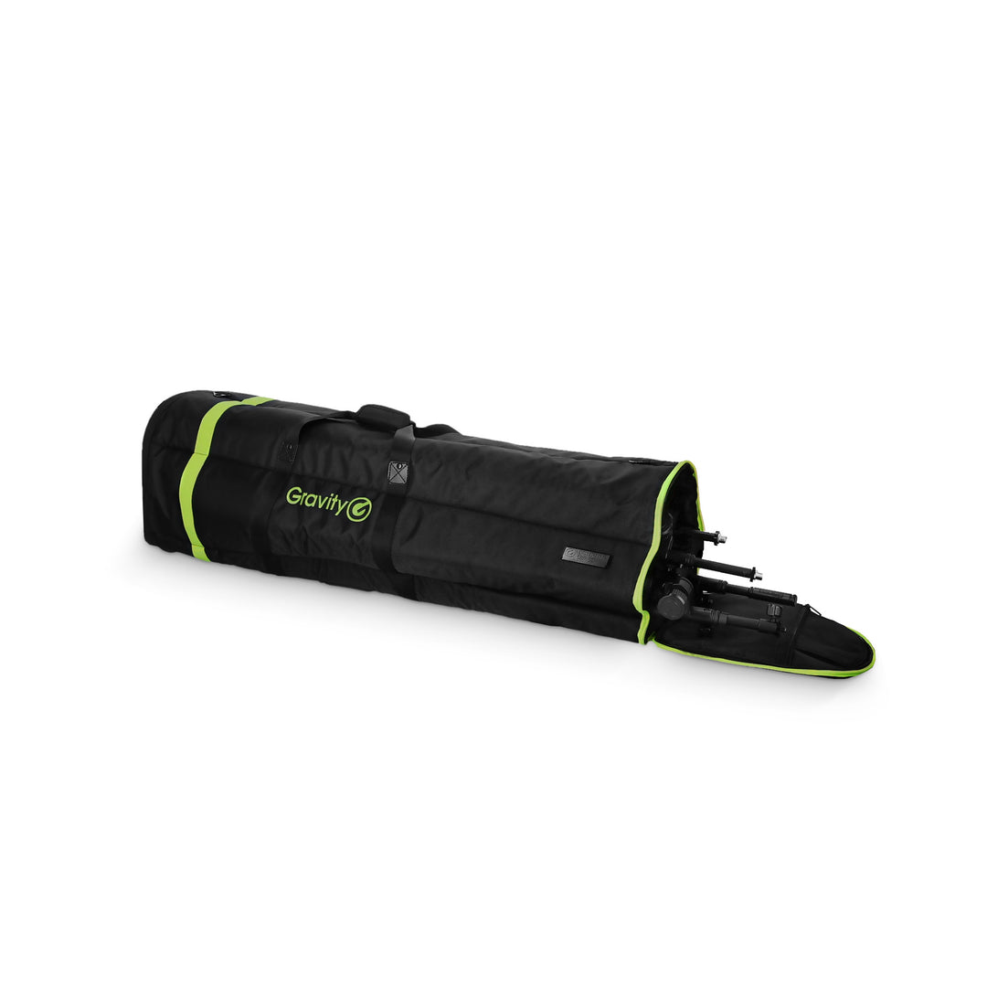 Gravity TBG MS 6 B - Sac de transport Touring pour jusqu'à six stands de microphone, avec roulettes