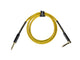 Grooveland Tweed Angle Guitar Cable (1.5m - Yellow)