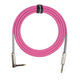 Grooveland Tweed Angle Guitar Cable (6m - Pink)
