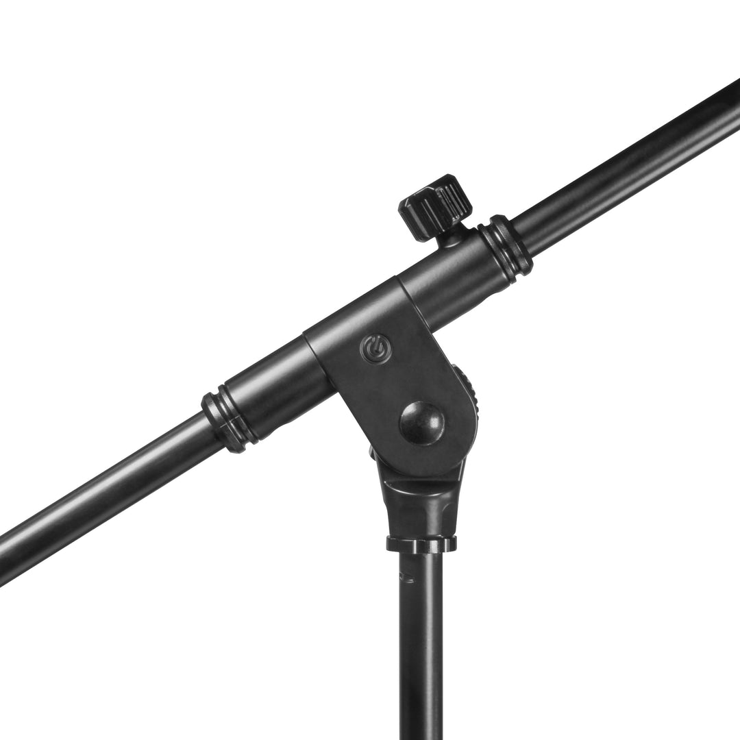 Gravity TMS 4321 B - Stand de microphone de la touring-serie avec trépied, perche standard
