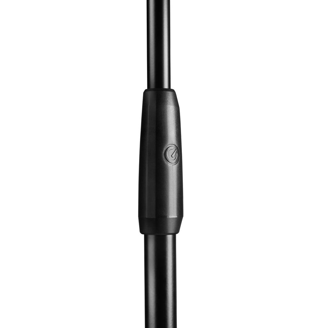 Gravity TMS 4321 OH B - stand de microphone overhead pour tournées, avec trépied pliable extra-large et perche extra-longue