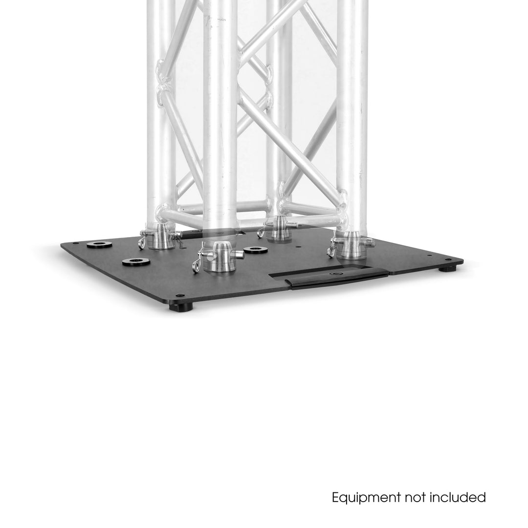 Gravity TWB 431 T B - Base de tournée multifonctionnelle carrée en acier avec possibilité de montage sur structure
