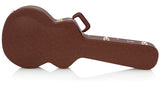 Gator GW-335-BROWN caisse en bois pour guitare semi-hollow, marron