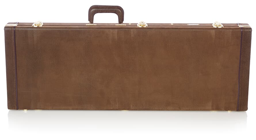 Gator GW-ELECT-VIN case en bois pour guitare électrique, Vintage Brown