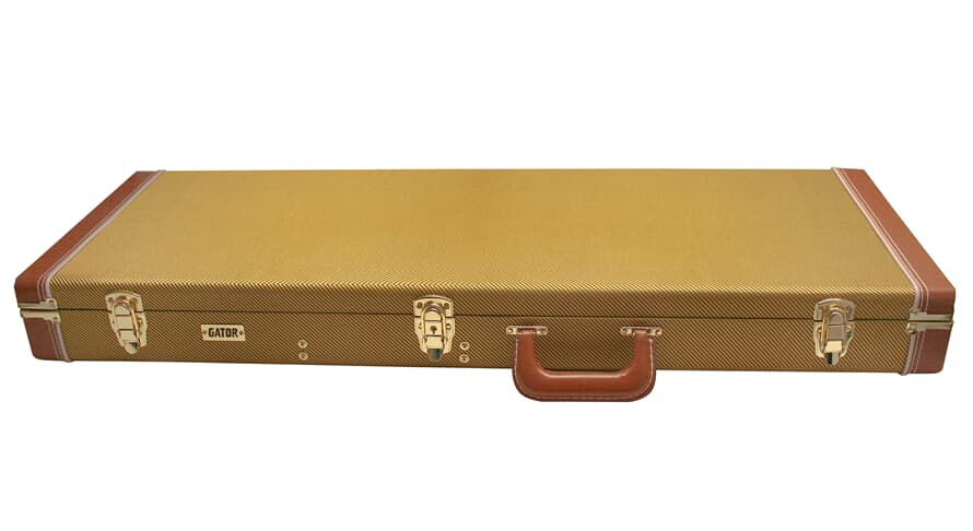 Gator GW-ELECTRIC-TW caisse en bois pour guitare électrique, tweed