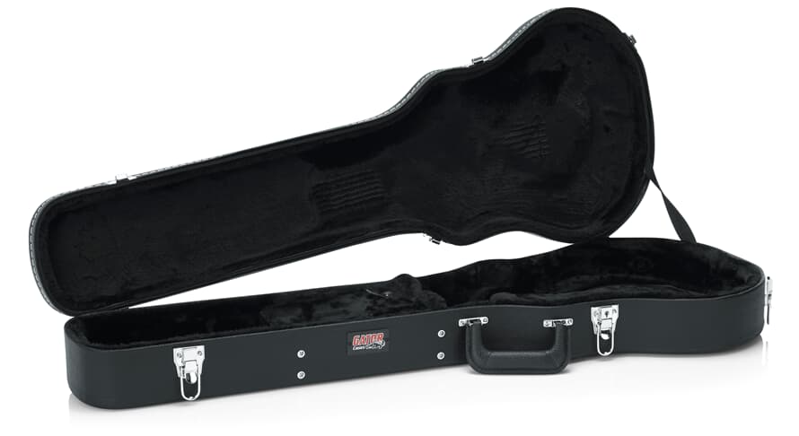 Gator GW-LPS étui en bois pour Les Paul, noir