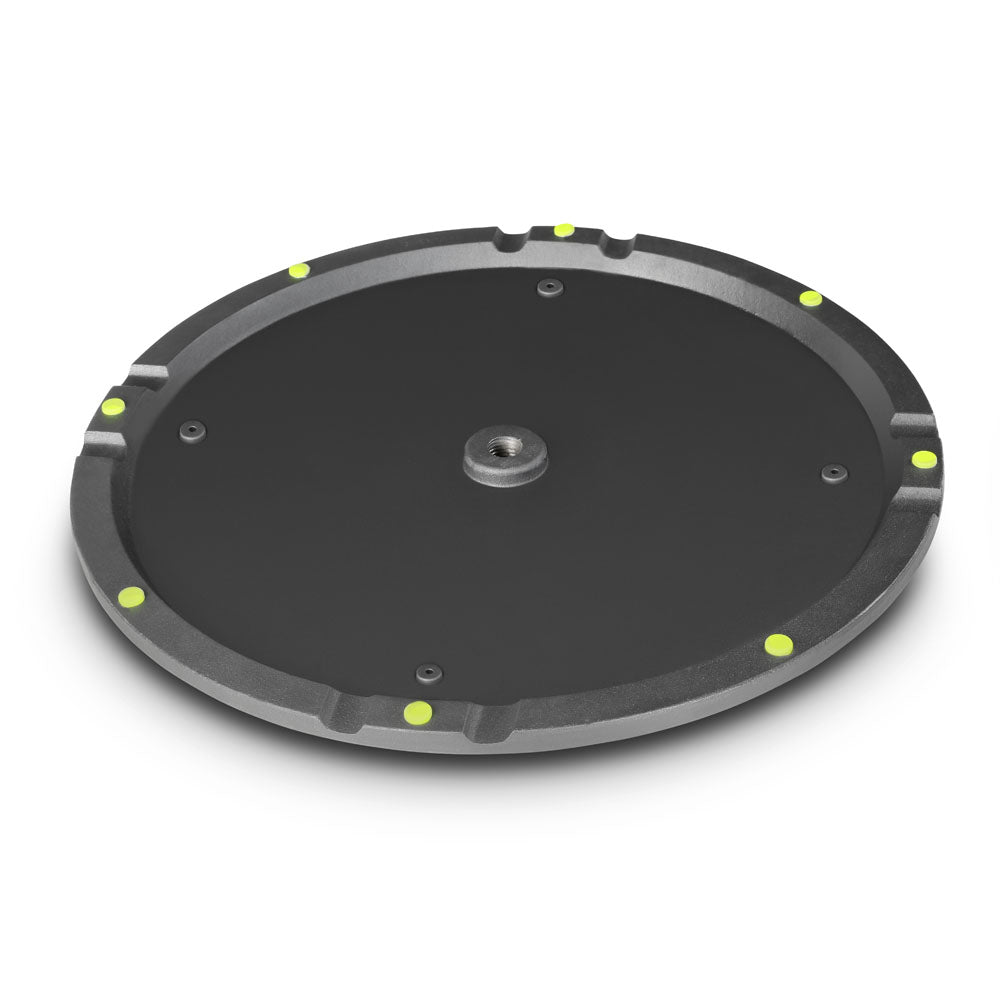 Gravity WB 123 B - Base ronde en fonte pour tiges M20