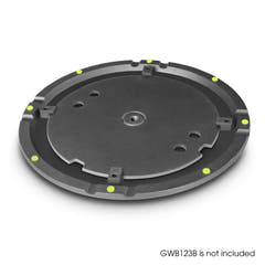 Gravity WB 123 WPB - Disque de poids pour pied rond de barre d’enceinte Art. Nr. GWB123B