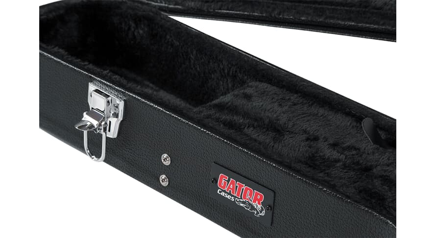 Gator GWE-LPS-BLK étui en bois pour Les Paul, noir