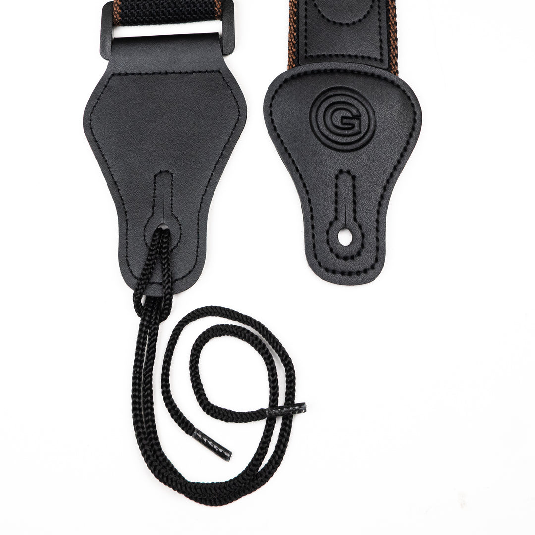 Grooveland Sangle de guitare (Noir)