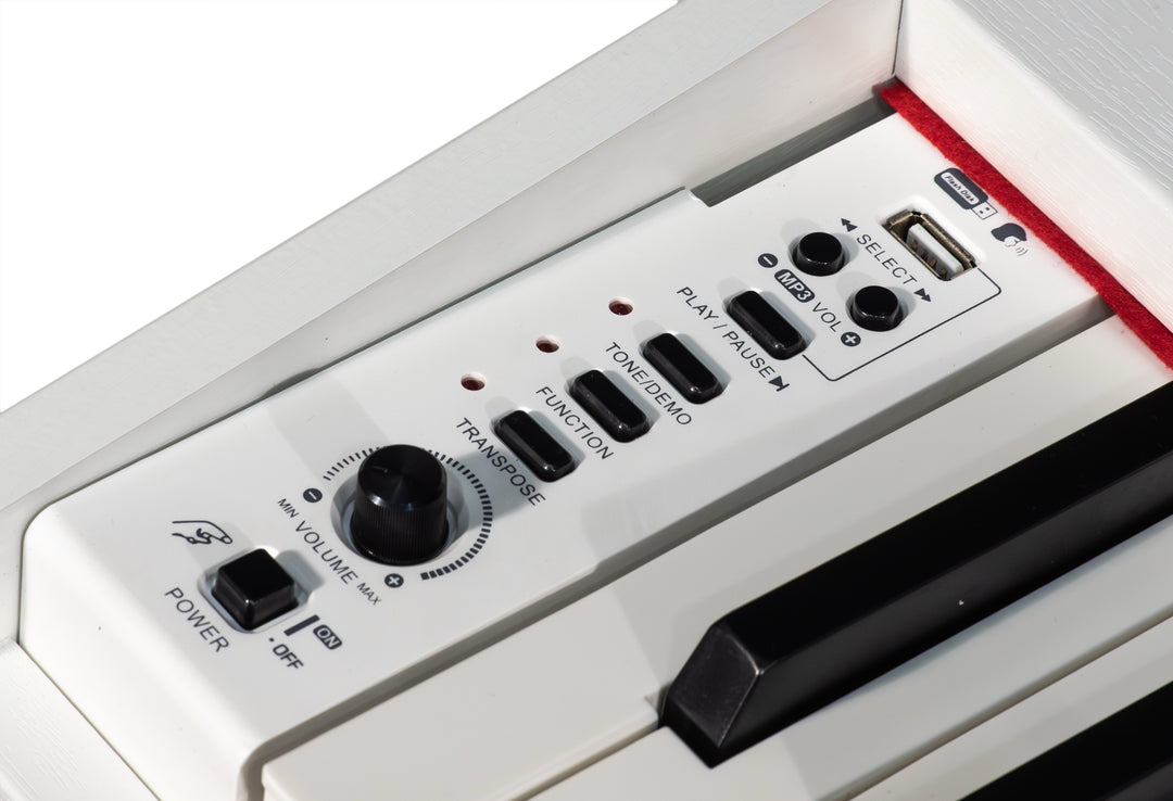 Grooveland DDP-140 El Klaver (Hvid)
