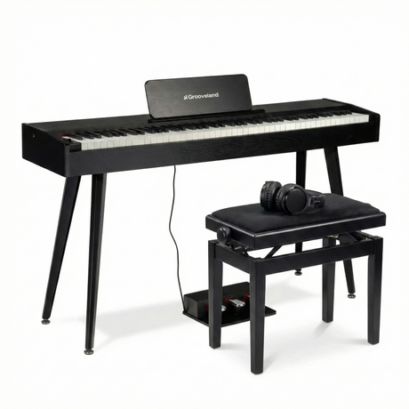 Grooveland DDP-140 Piano numérique (Noir) Pack