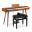 Grooveland DDP-140 Piano numérique (Foncé) Pack