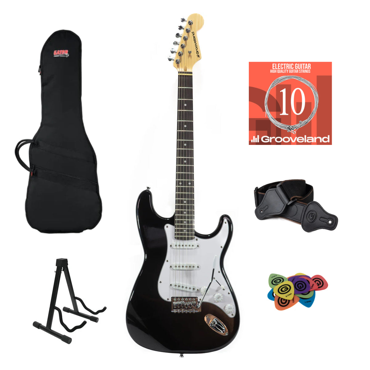 Grooveland Pack de démarrage pour Guitares électriques