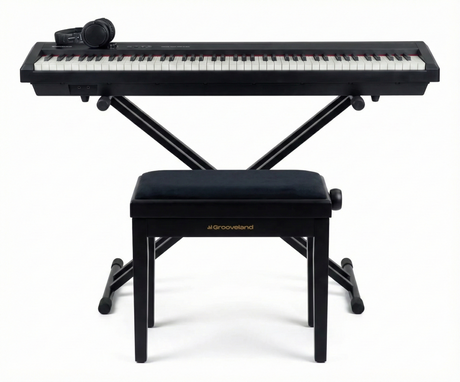 Grooveland P450 Piano numérique (Noir) Pack complet