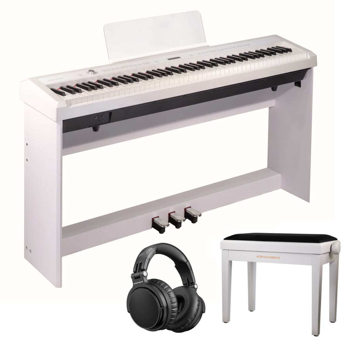 Grooveland P22 Pack piano (Blanc)