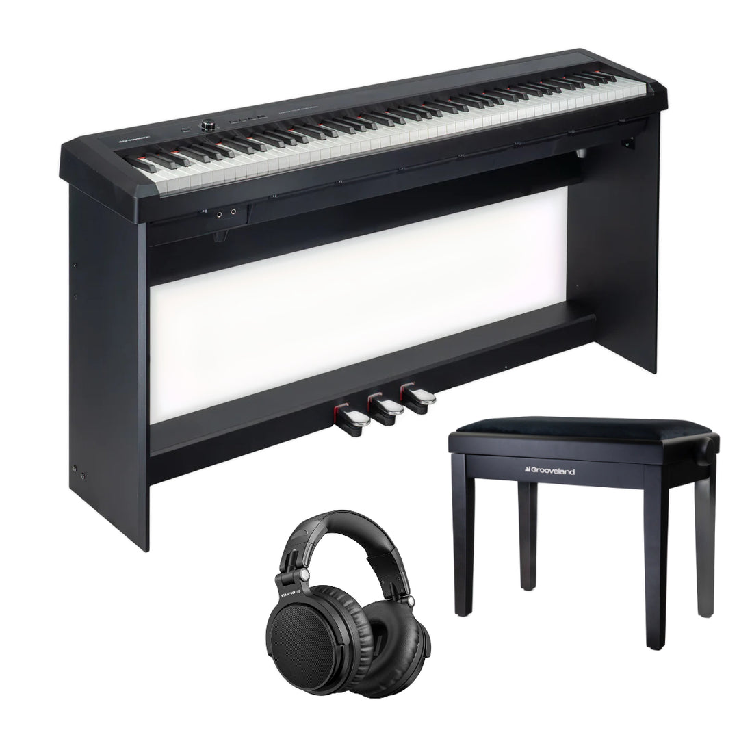 Grooveland P450 Ensemble complet piano (Noir)