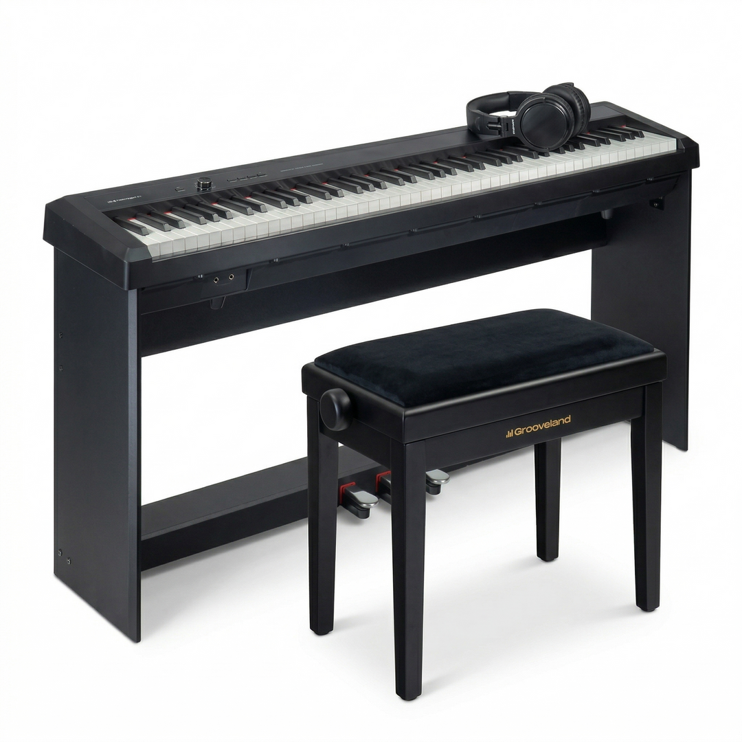 Grooveland P450 Ensemble complet piano (Noir)