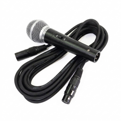 Grooveland MC58 Microphone Dynamique pour Voix