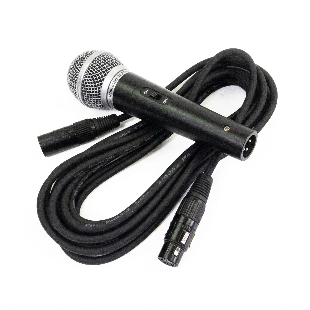 Grooveland MC58 Microphone Dynamique pour Voix
