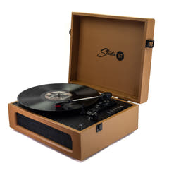 Studio 57 Groovy Pladespiller m. LP Stativ (Earth)