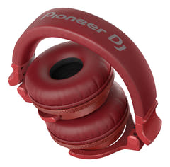 Pioneer DJ HDJ-CUE1BT-R - Bluetooth Casque DJ (Rouge)