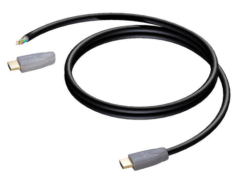 ProCab HDMI kabel, 1 ende u/stik 15 meter