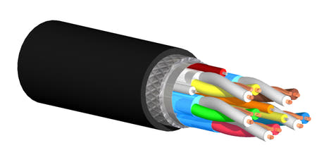 Procab HDMI 28 kabel Ø=8,0mm, rulle 100 m