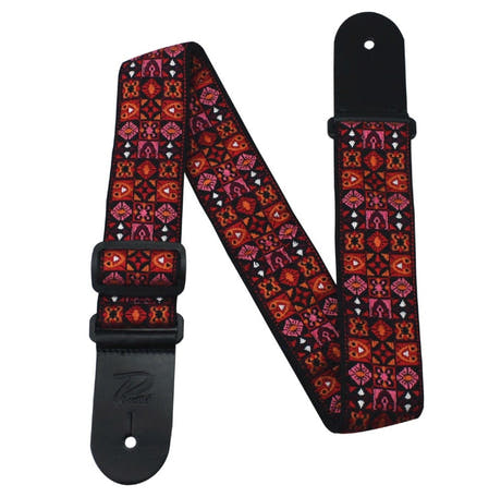 Profile HDR04 Sangle jacquard Rouge
