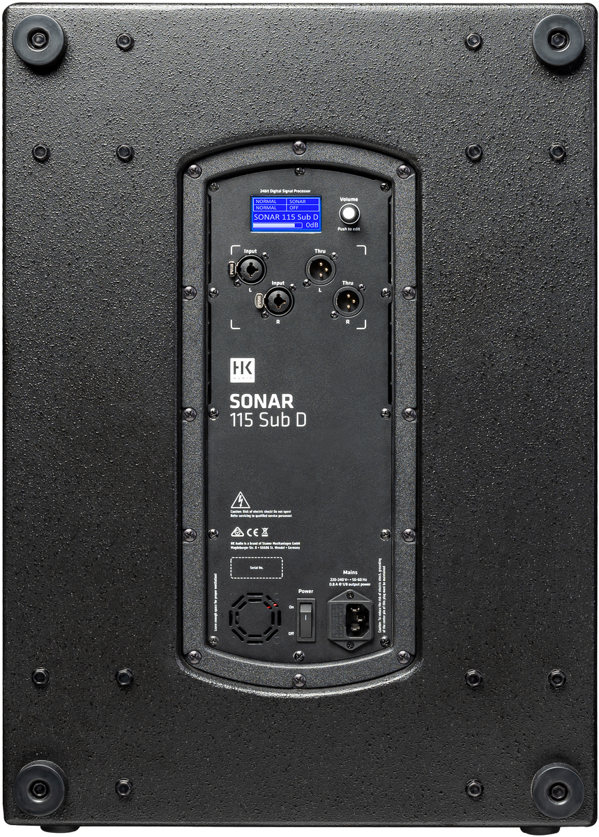HK Audio Sonar 115 Sub D - Subwoofer Actif