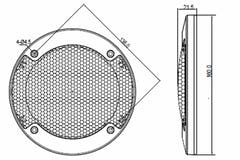 BLAUPUNKT ICx 542 Haut-parleurs de Voiture 2 voies (13 cm, 5,4")