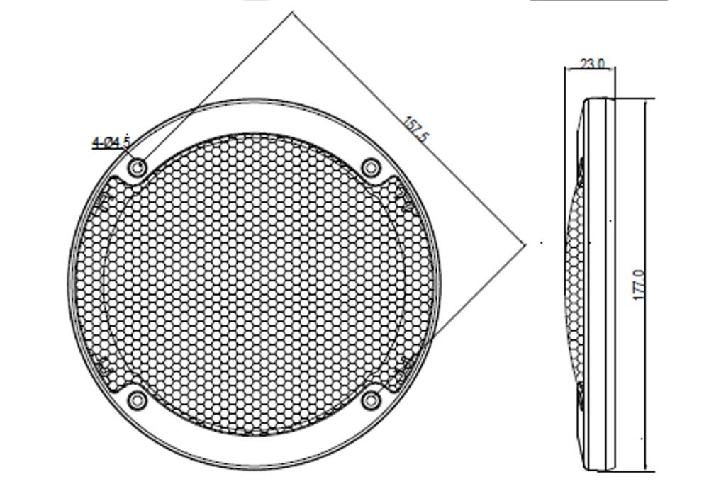 BLAUPUNKT ICx 662 Haut-parleurs de Voiture 2 voies (17 cm, 6,5")