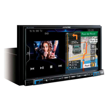 Système multimédia de navigation Alpine INE-W720D 2-DIN