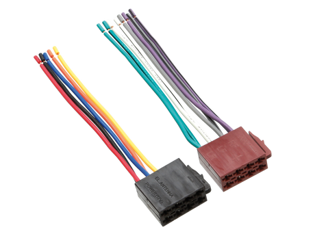 Connecteur ISO avec Fils Détachés (Femelle)