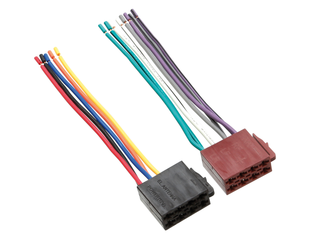 Connecteur ISO avec Fils Détachés (Femelle)