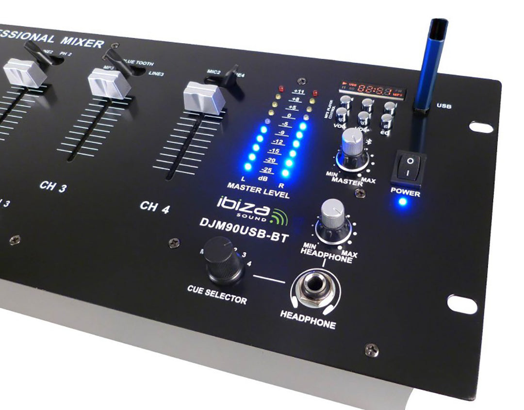 Ibiza DJM90 USB-BT Mixeur