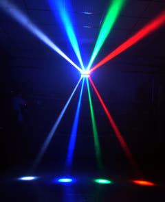 Ibiza Mini Spider Light Effect (RGBW)