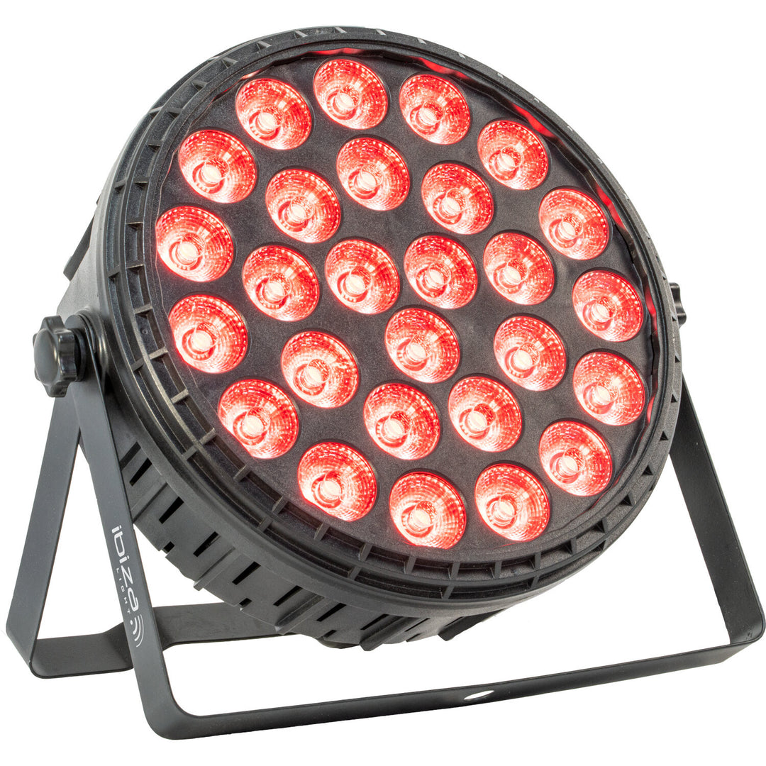 Projecteur PAR Ibiza XL RGBW (27x6 Watt)