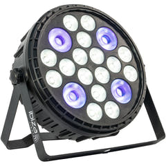 Projecteur PAR Ibiza XL RGBW+UV (16x6 + 4x30W)