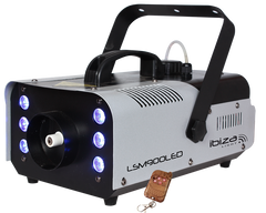 Ibiza Machine à brouillard LED + DMX (900W)